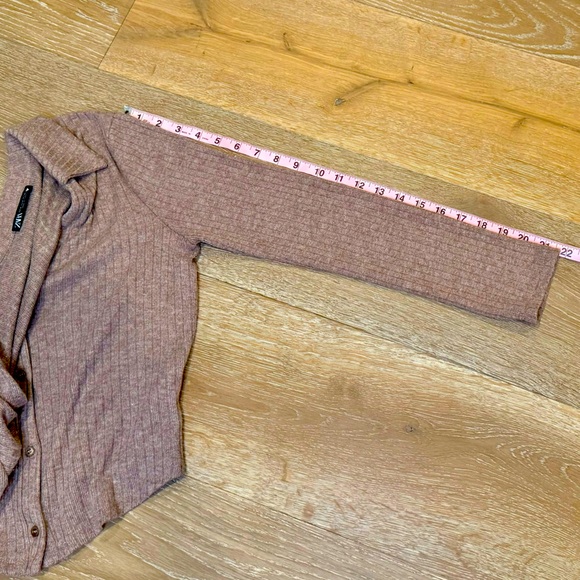 Zara Cropped Sweater Small - Picture 7 of 7